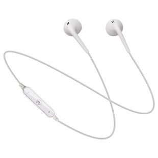 S6 Sport Wireless Bluetooth Earphone for iPhone / Xiaomi / Huawei, with Mic(WHITE)