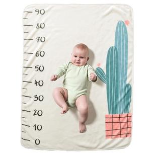 100x72cm Newborn Photography Blanket(Cactus)