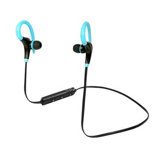 AiWei BT-01 Wireless Bluetooth Earphone with Microphone Hook Sports Earphone(Blue)