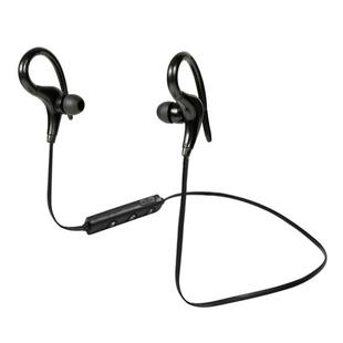 AiWei BT-01 Wireless Bluetooth Earphone with Microphone Hook Sports Earphone(Black)