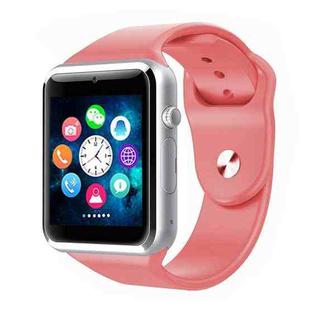 A1 1.54 inch IPS Screen Bluetooth Smart Watch Support Call Music Photography TF Card (Pink)