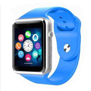 A1 1.54 inch IPS Screen Bluetooth Smart Watch Support Call Music Photography TF Card (Blue)