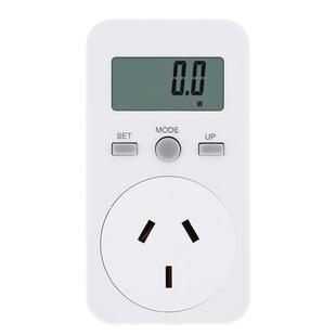 Digital Power Meter Socket Plug Energy Meter Current Voltage Watt Electricity Cost Measuring Monitor Power Analyzer, Plug Type:AU Plug