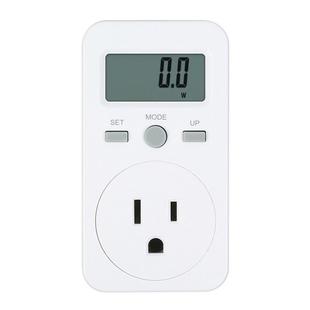 Digital Power Meter Socket Plug Energy Meter Current Voltage Watt Electricity Cost Measuring Monitor Power Analyzer, Plug Type:US Plug