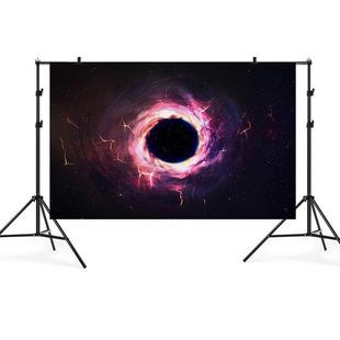 2.1m x 1.5m Black Hole Starry Sky Theme Party Children's Studio Photography Background Cloth(TK1)