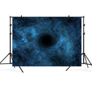 2.1m x 1.5m Black Hole Starry Sky Theme Party Children's Studio Photography Background Cloth(TK8)