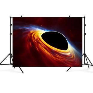 2.1m x 1.5m Black Hole Starry Sky Theme Party Children's Studio Photography Background Cloth(TK15)
