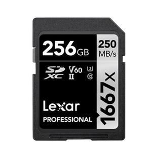 Lexar SD-1667x High Speed SD Card SLR Camera Memory Card, Capacity:256GB