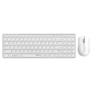 Rapoo 9300T 2.4G Wireless Keyboard and Mouse Set(White)