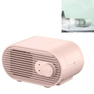 Small Desktop Air Conditioner Chiller Home Office Air Conditioner Fan(Pink)