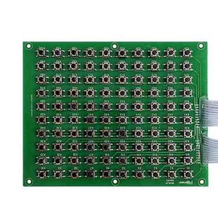 Pcsensor 100-Key Touch Switch Module Custom Keyboard And Mouse Test Development Board, Style:PCB