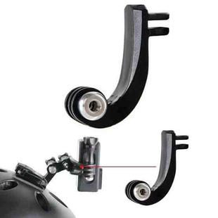 TELESIN Center Vertical Bend Arm Sports Camera Accessories For GoPro HERO11 Black / HERO9 Black / DJI Osmo Action 3