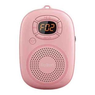 Rolton E200 Mobile Phone Wireless Bluetooth Speaker Mini Portable Outdoor Small Audio Subwoofer Speaker(Pink)