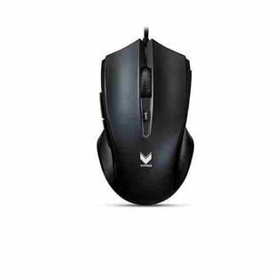 Rapoo V20S 3000 DPI 7 Buttons Gaming Internet Cafe Mouse Wired Mouse(Matte Black)