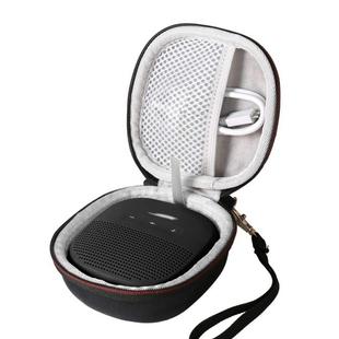 EVA + Nylon Portable Shockproof Storage Bag for BOSE Soundlink Micro Bluetooth Speaker, with Rope(Black)
