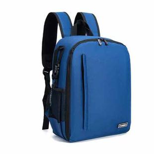 CADeN Shoulder Digital Camera Bag Outdoor Nylon Photography Backpack(Blue Small Bag)