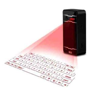JHP-Best Portable Virtual Lasers Keyboard Mouse Wireless Bluetooth Lasers Projection Speaker(Black)