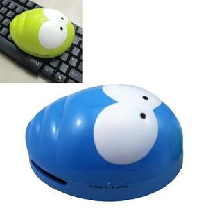 Portable Cute Mini Beetle Desktop Keyboard Cleaner(Blue)