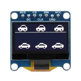 Waveshare 0.96 inch OLED Display Module, 128×64 Resolution, SPI / I2C Communication(D White)