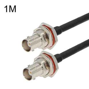 BNC Female To BNC Female RG58 Coaxial Adapter Cable, Cable Length:1m