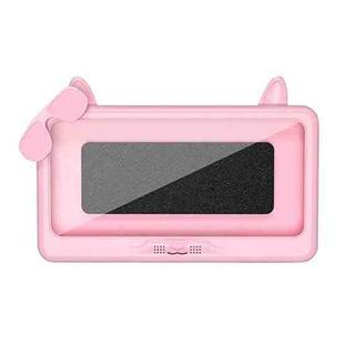 Bathroom Waterproof Mobile Phone Holder Bathing Watch TV Removable Touch Screen Phone Case(Pink)
