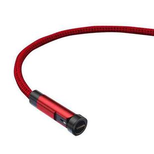 CC57 540 Degrees Rotary Magnetic Fast Charging Data Cable, Cable Length:2m(Red)