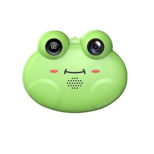 Frog Mini Children Digital HD Camera Single Lens SLR Toy Camera(Green)