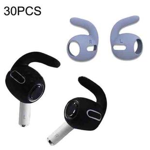 30PCS Ultra-thin Earphone Ear Caps For Apple Airpods Pro(Lavender Violet Purple)