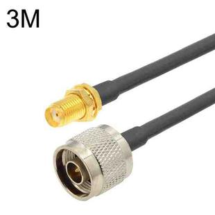 SMA Female To N Male RG58 Coaxial Adapter Cable, Cable Length:3m