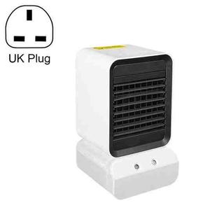 FCH07 Vertical Desktop Heating and Cooling Fan Home Portable Air Cooler Heater, Plug Type:UK Plug
