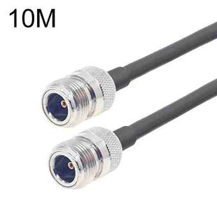 N Female To N Female RG58 Coaxial Adapter Cable, Cable Length:10m