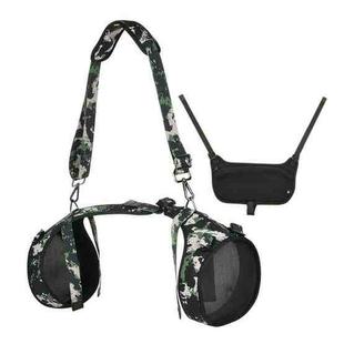 For JBL Boombox Bluetooth Speaker Single-Shoulder Strap Storage Bag With Phone Bag(Camouflage)
