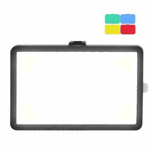 6 Inch 3200-5500K Three-color Temperature Photography Flat-panel Live Fill Light,Spec: Only Light