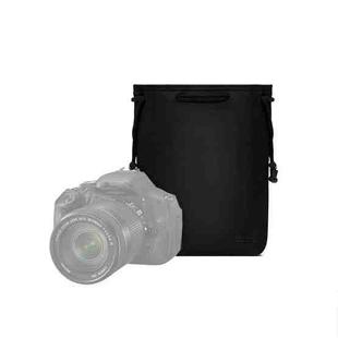 Baona Camera Bag Lens Drawstring Pouch, Size: Medium(Black)