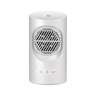 Mini Heater Desktop Home Heater, Color:Sky Eye White, US Plug