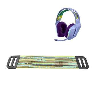 Head Beam Protector for Logitech G733 Headset(Stripe Green)
