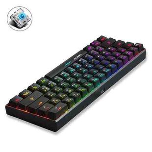 LANGTU G1000 61 Keys RGB Game Wired Mechanical Keyboard, Cable Length: 1.5m(Black Green Shaft)