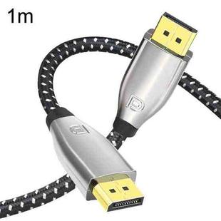 1m 1.4 Version DP Cable Gold-Plated Interface 8K High-Definition Display Computer Cable(Gray)