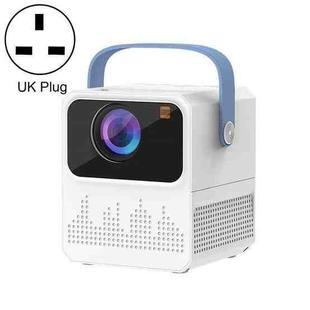 Q3 HD Portable Office Wireless Smart Projector, Specification:Basic(UK Plug)