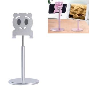 Aluminum Alloy Desktop Stand for 4-10 inch Phone & Tablet, Colour: Silver Upgrade Version