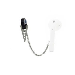 8 PCS Earphones Anti-lost Universal Earrings Non-pierced Ear Clips Titanium Steel Sports Ear Buckles, Style:HYE200423