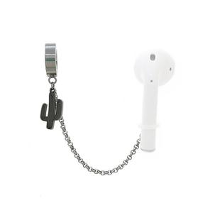 8 PCS Earphones Anti-lost Universal Earrings Non-pierced Ear Clips Titanium Steel Sports Ear Buckles, Style:HYE200429