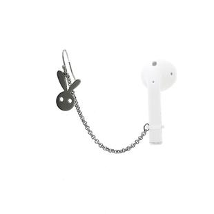 8 PCS Earphones Anti-lost Universal Earrings Non-pierced Ear Clips Titanium Steel Sports Ear Buckles, Style:HYE200435