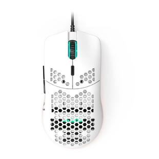 Ajazz 7 Buttons Lightweight Hole Gaming Mouse, Cable Length: 1.7m, Chip:3325(White)
