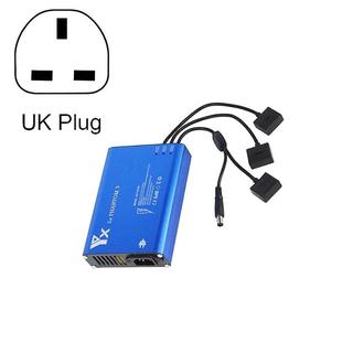 4 in 1 Parallel Power Hub Intelligent Battery Controller Charger for DJI Phantom 3 Standard SE FPV Drone, Plug Type:UK Plug