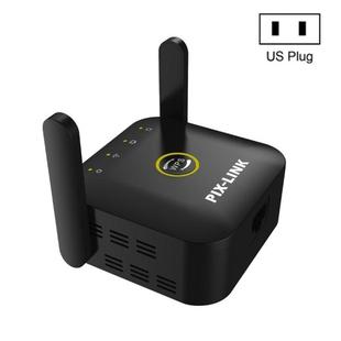 PIX-LINK WR22 300Mbps Wifi Wireless Signal Amplification Enhancement Extender, Plug Type:US Plug(Black)