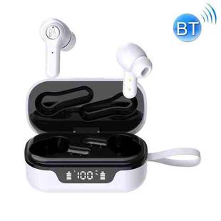 ANC Business Sports TWS Stereo Dual Ears Bluetooth V5.0+EDR Earphone with Charging Box(White)
