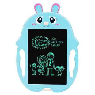 9 inch Children Cartoon Handwriting Board LCD Electronic Writing Board, Specification:Monochrome Screen(Blue Rabbit)