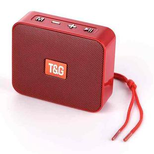 T&G TG166 Color Portable Wireless Bluetooth Small Speaker(Red)