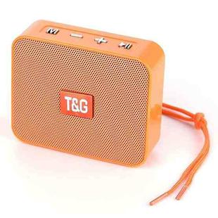 T&G TG166 Color Portable Wireless Bluetooth Small Speaker(Orange)